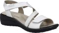 Josef Seibel Dames Sandaal Annecy 12 in wit - Wit