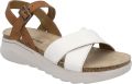 Josef Seibel Dames Sandaal Celine 03 in wit - Wit
