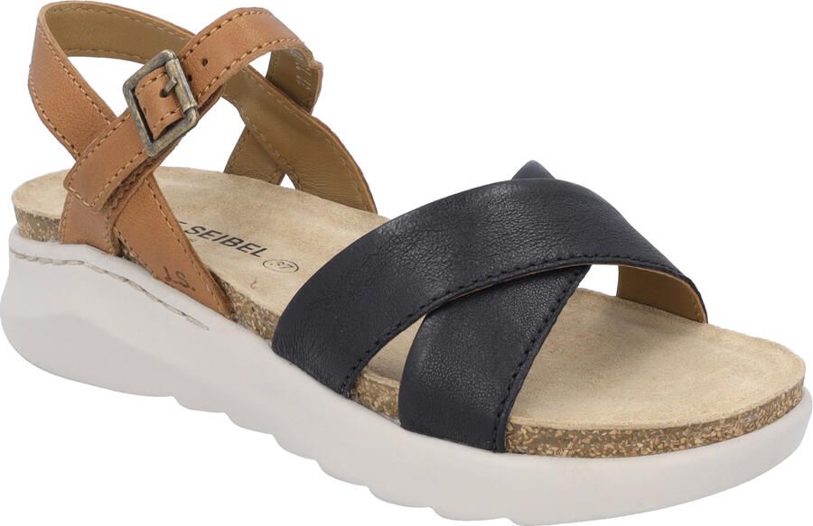 Josef Seibel Dames Sandaal Celine 03 in zwart