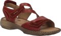 Josef Seibel Dames Sandaal Debra 25 in rood - Rood