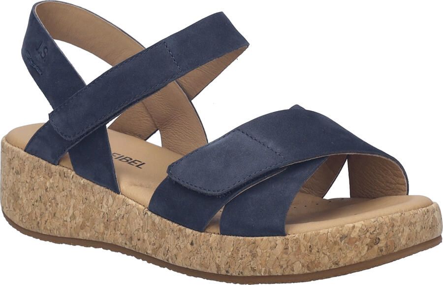 Josef Seibel Dames Sandaal Evita 03 in blauw