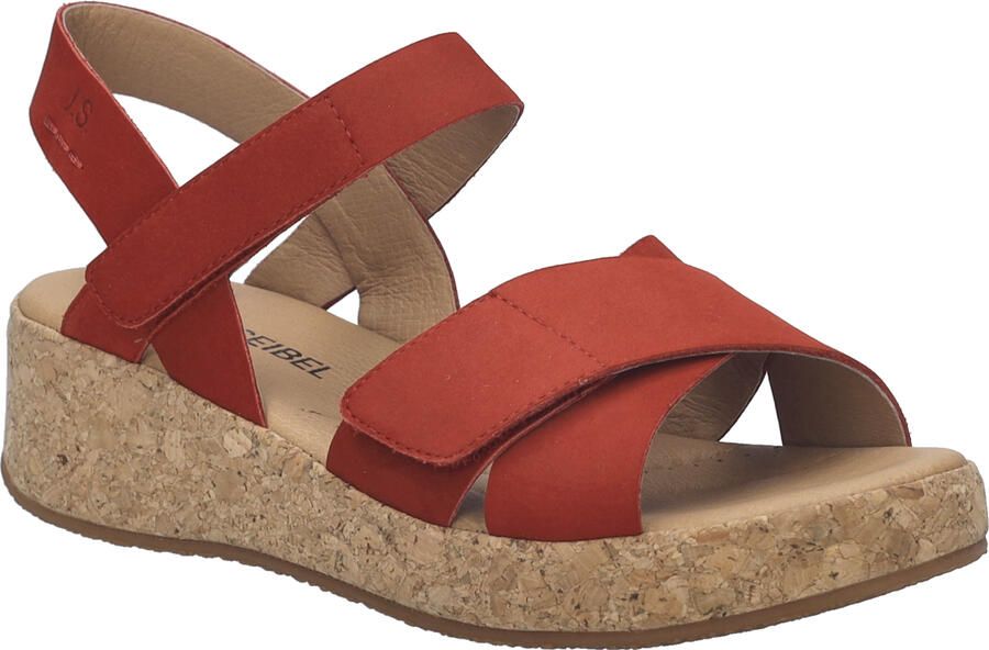 Josef Seibel Dames Sandaal Evita 03 in rood