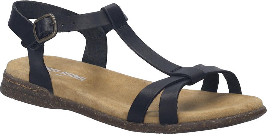 Josef Seibel Dames Sandaal Fabricia 01 in zwart