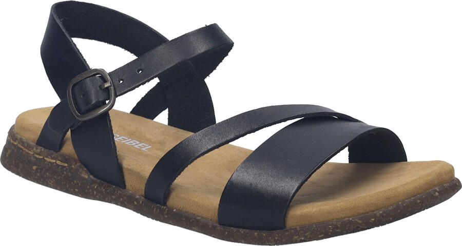 Josef Seibel Dames Sandaal Fabricia 02 in zwart