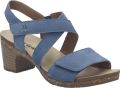 Josef Seibel Dames Sandaal Grace 07 in blauw - Blauw