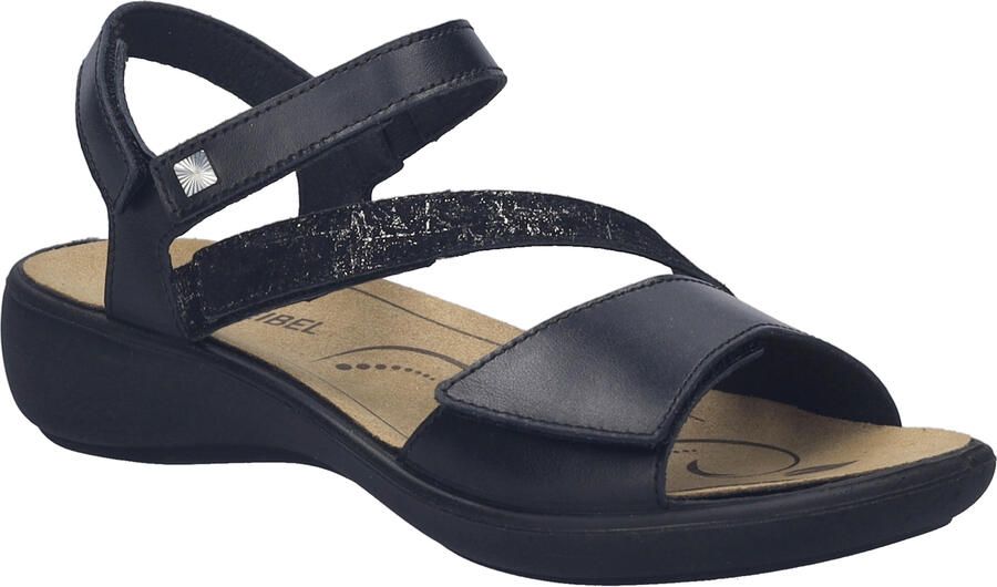 Josef Seibel Dames Sandaal Ibiza 02 in zwart