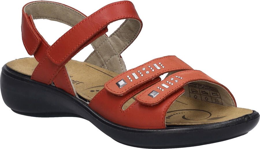 Josef Seibel Dames Sandaal Ibiza 86 in rood