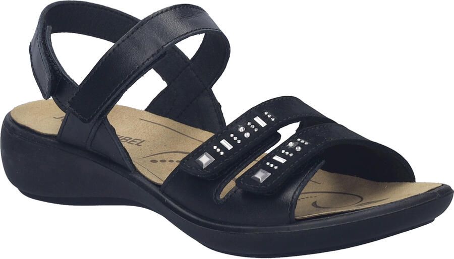 Josef Seibel Dames Sandaal Ibiza 86 in zwart