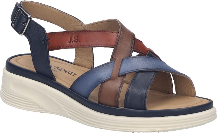 Josef Seibel Dames Sandaal Sevran 07 in blauw