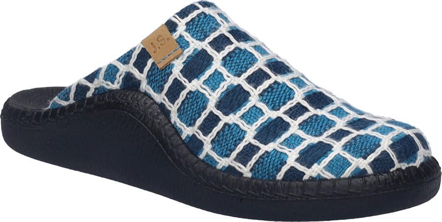 Josef Seibel Dames Slipper Monaco D 03 in turquoise