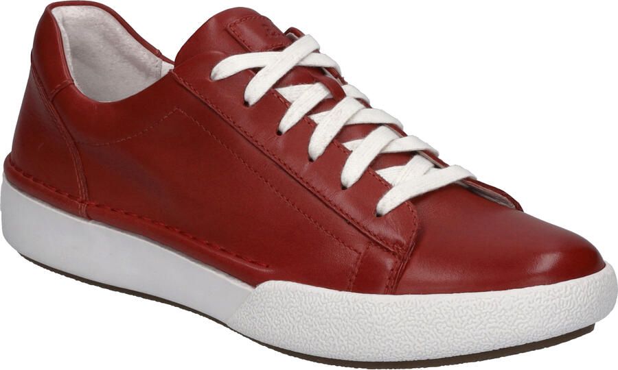 Josef Seibel Dames Sneaker Claire 01 in rood