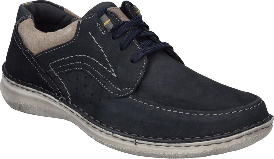 Josef Seibel Heren Lage schoen Anvers 91 in blauw