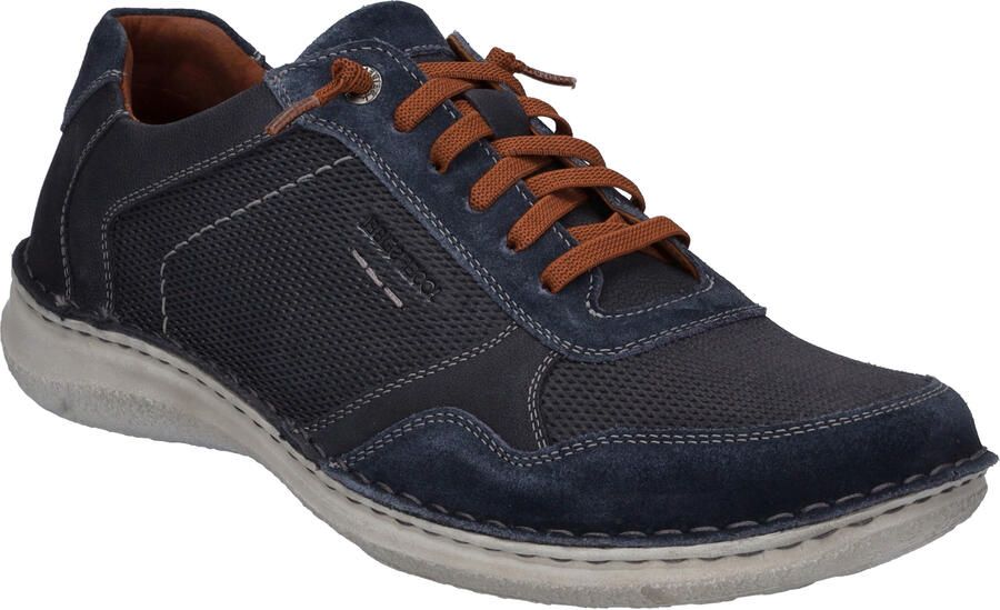 Josef Seibel Heren Lage schoen Anvers 97 in blauw