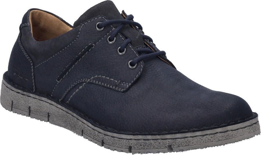 Josef Seibel Heren Lage schoen Ruben 02 in blauw