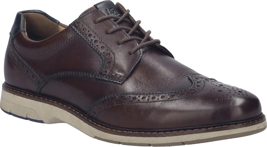 Josef Seibel Heren Lage schoen Stuart 04 in bruin