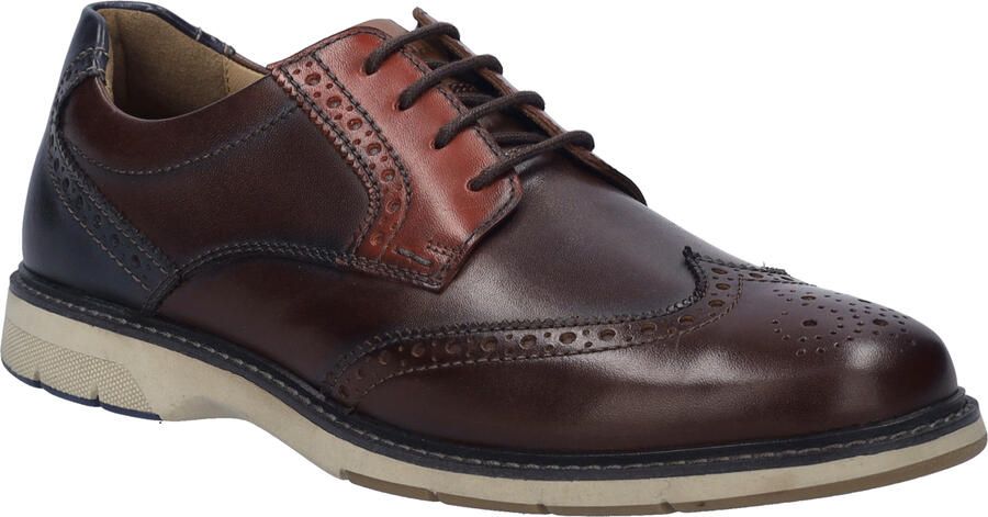 Josef Seibel Heren Lage schoen Stuart 07 in bruin
