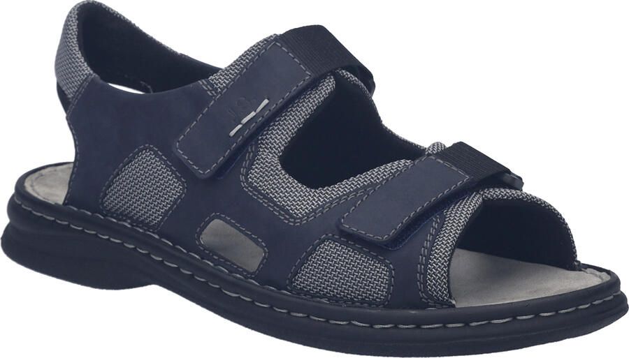 Josef Seibel Heren Sandaal Max 61 in blauw