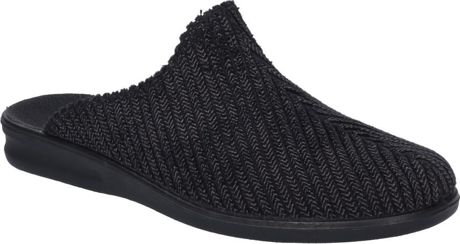 Josef Seibel Heren Slipper Belfort 123 in zwart