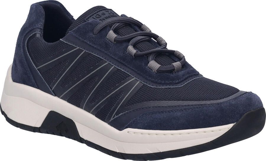 Josef Seibel Heren Sneaker Mitchell 07 in blauw