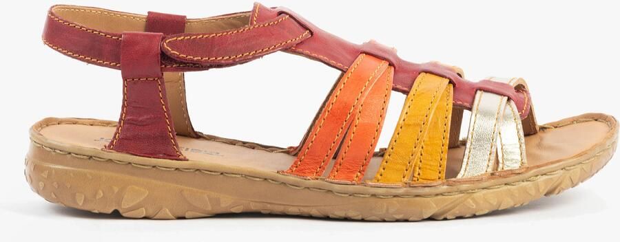 Josef Seibel Ivy 02 Dames Sandalen Rood-multi