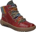 Josef Seibel Maren 06 Enkellaars voor Dames rood - Violet/Paars