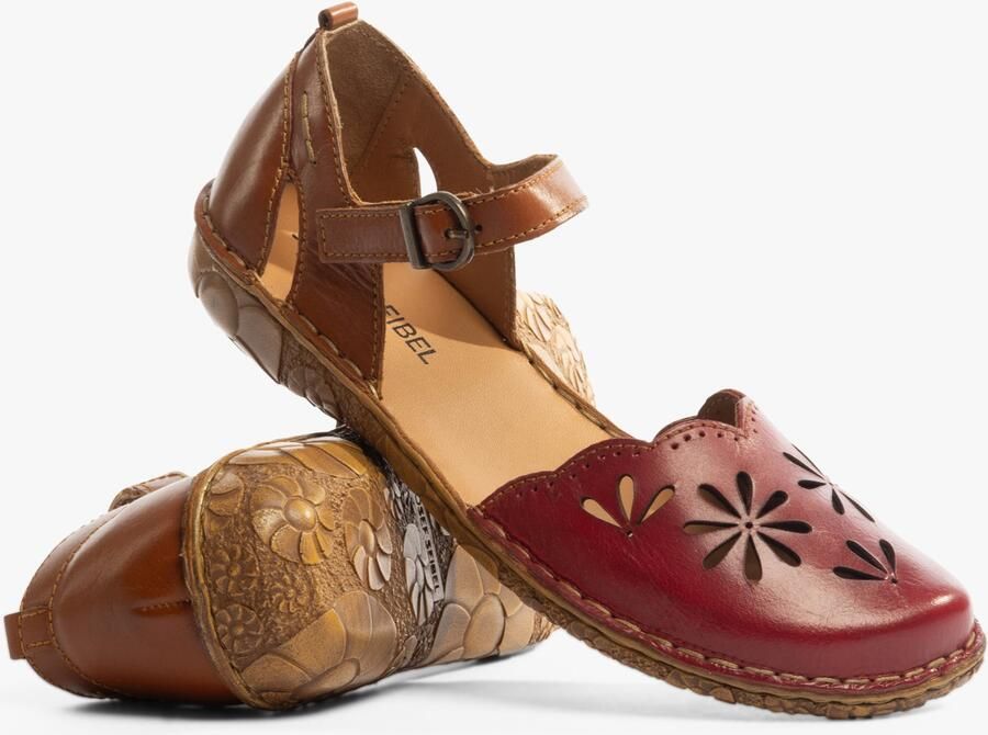 Josef Seibel ROSALIE 04 Dames Sandalen Rubin-Kombi