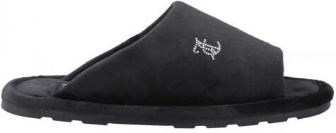 Juicy Couture Dames Vivien Gewatteerde Slippers (Zwart)