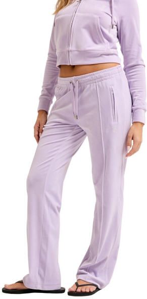 Juicy Couture Tina outline trackpant with diamante br