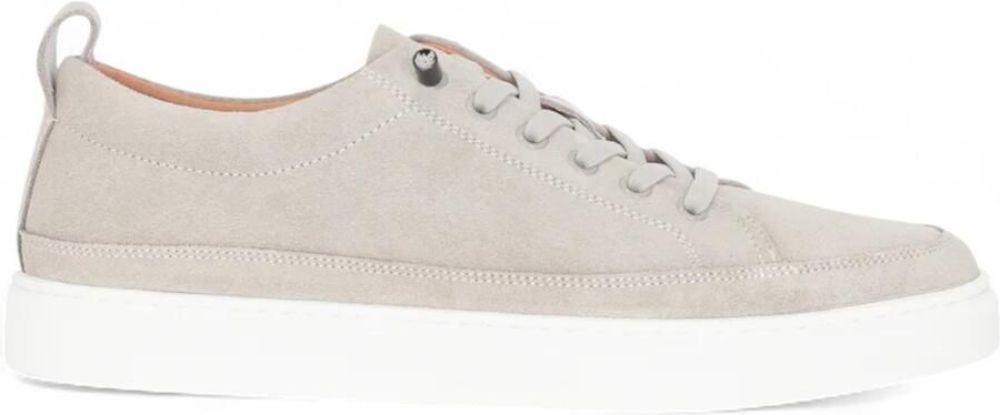 Justin Reess Grijze suède sneakers voor heren Josh