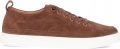 Justin Reess Heren Sneakers van bruin suède leer Josh - Bruin