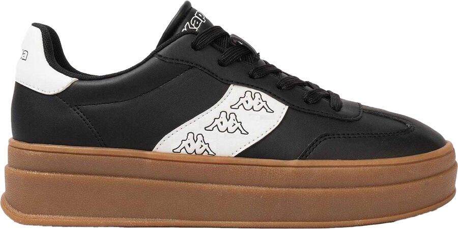 Kappa Scafa-platformsneakers voor dames (Zwart)