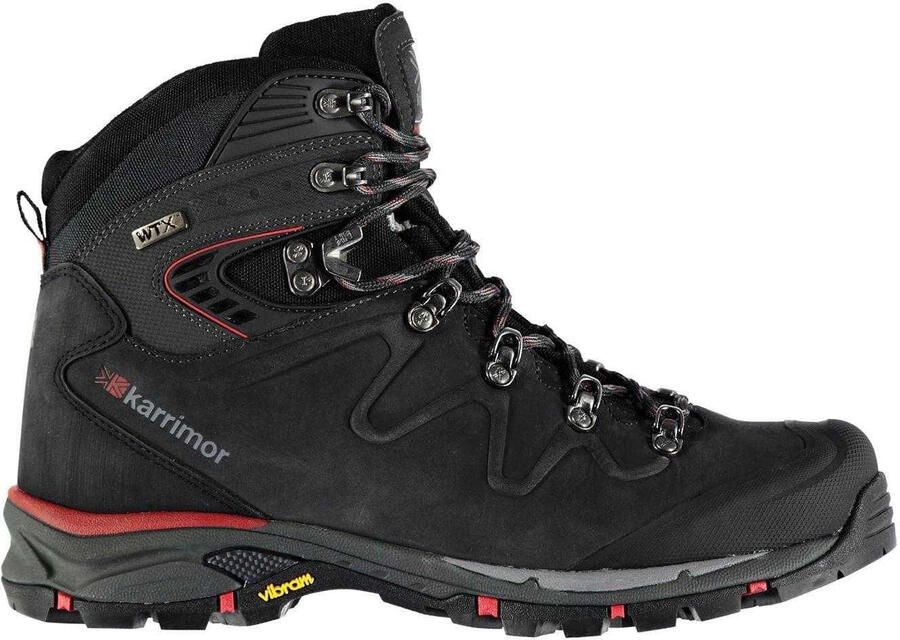 Karrimor Heren Cheetah Leer Wandelschoenen (Houtskool)
