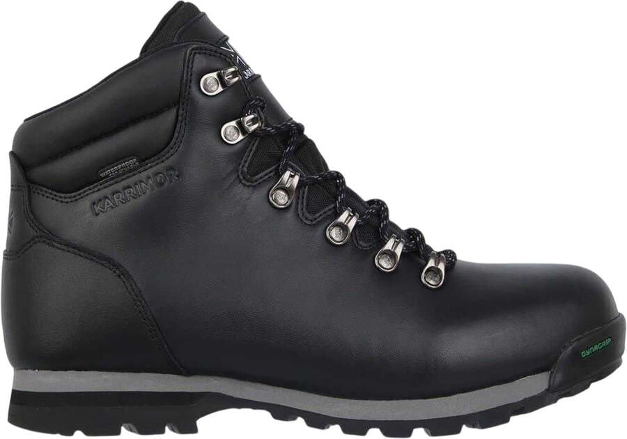 Karrimor Heren Munro Leren Wandelschoenen (Zwart)