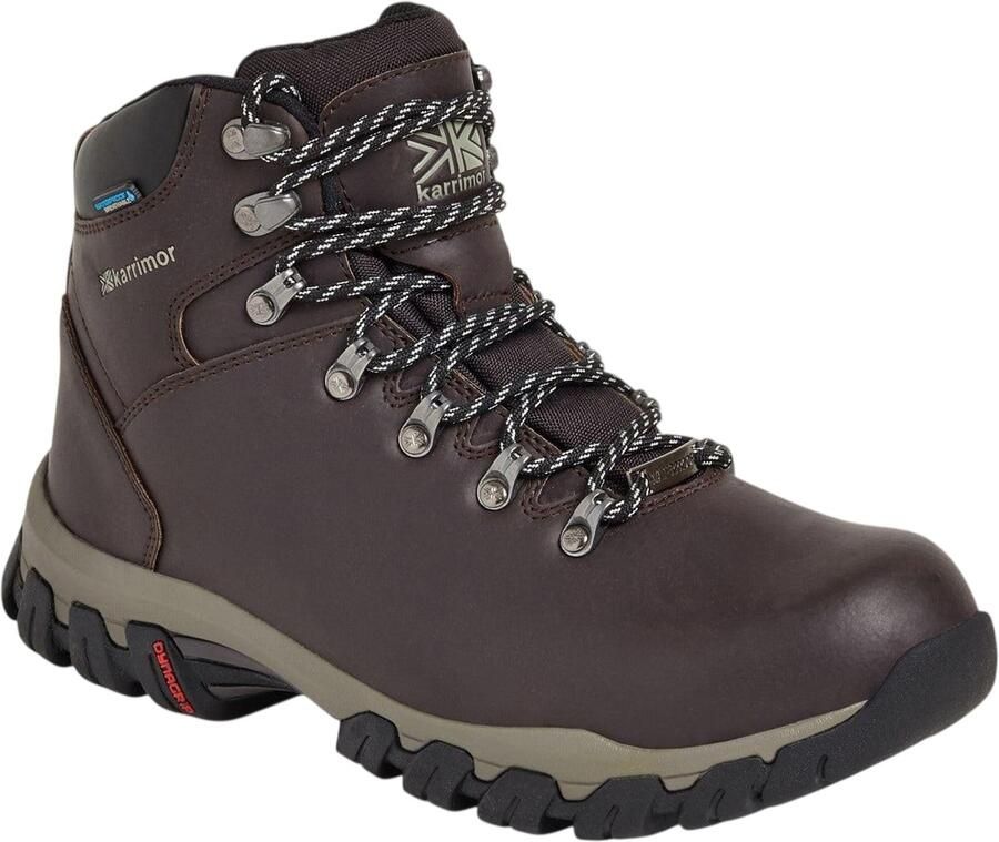 Karrimor Mendip leren wandelschoenen voor dames (Chocolade)