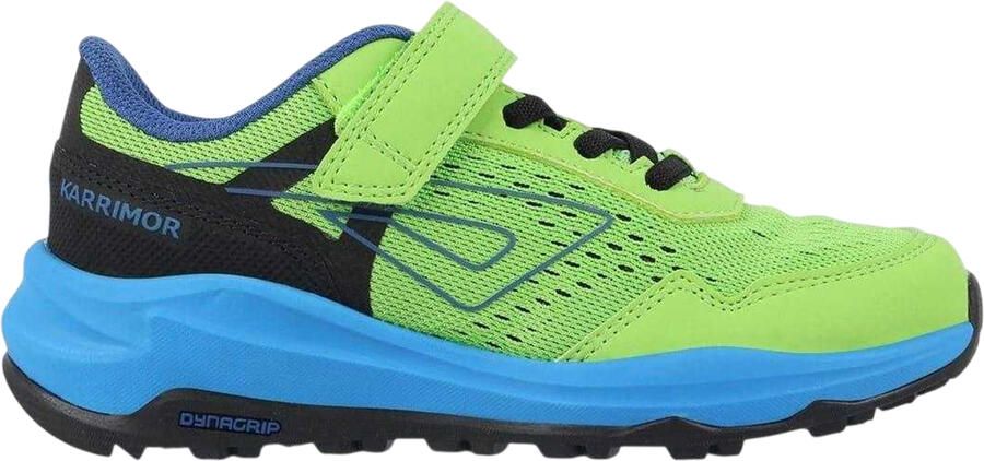 Karrimor Tempo Trail-trainingsschoenen voor jongens (Groen blauw)