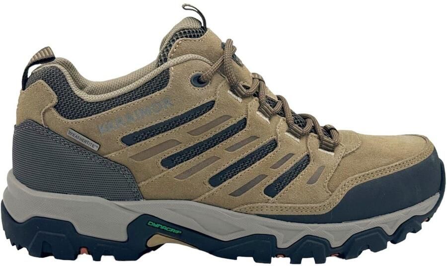 Karrimor Waterdichte lage wandelschoenen van suède voor heren model Mount (Taupe)