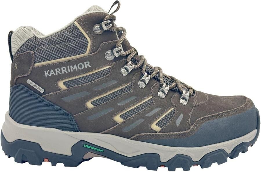 Karrimor Waterdichte wandelschoenen van leer voor heren model Mount Mid (Bruin)