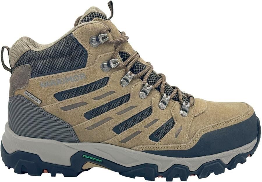 Karrimor Waterdichte wandelschoenen van leer voor heren model Mount Mid (Taupe)