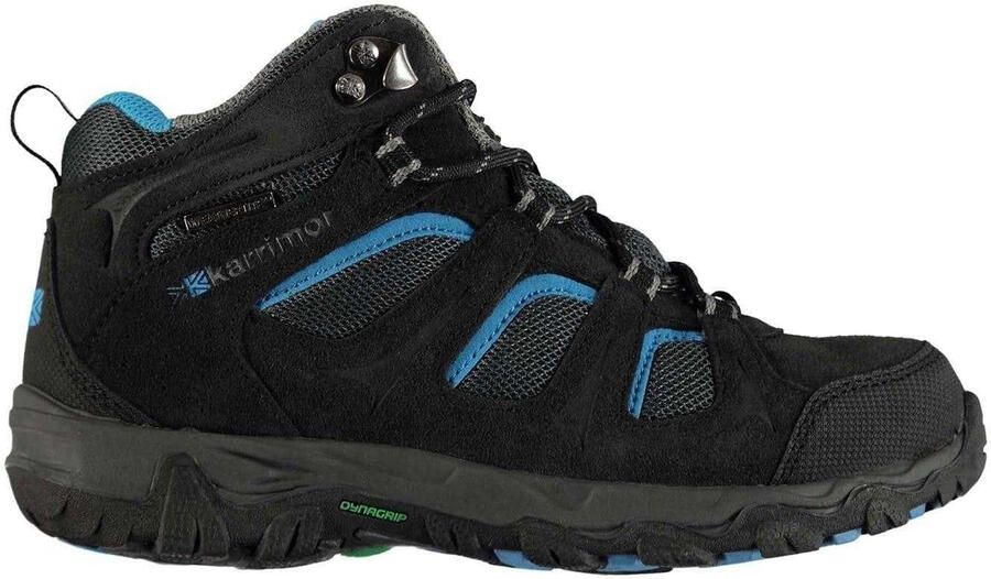 Karrimor Waterdichte wandelschoenen voor kinderen van het merk Mount (ZWART BLAUW)