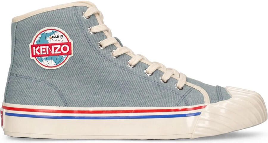 Kenzo school Logo High-Top Sneakers