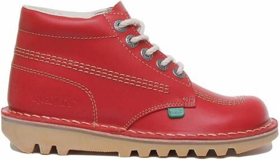 Kickers Bont Hiker Laarzen Rood
