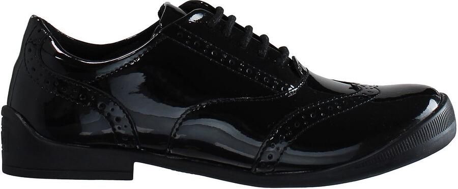 Kickers Bridie Brogue kinderschoenen zwart
