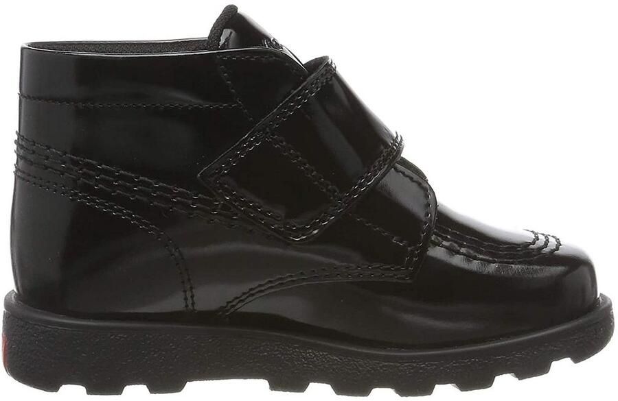 Kickers Fragma Hi Shine MTO kinderschoenen zwart