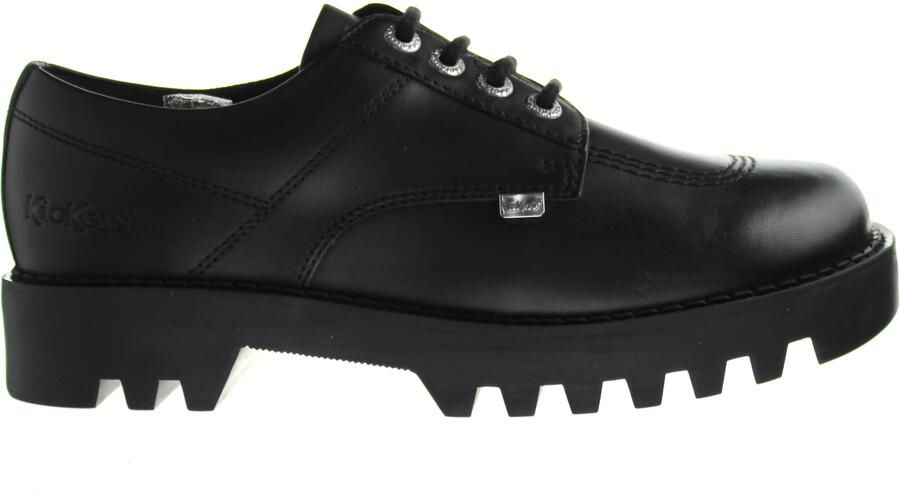 Kickers Kizziie Derby Heren Zwart Schoenen
