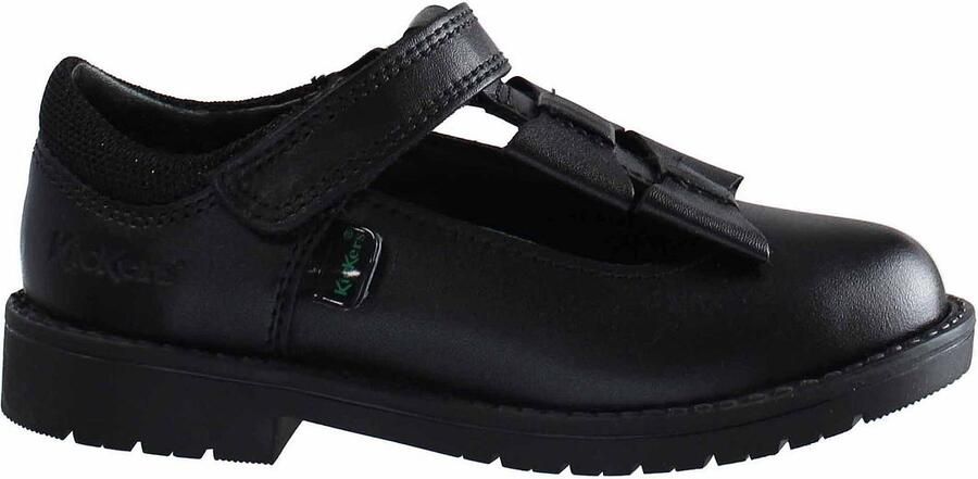 Kickers Lachly Strik Kinderschoenen Zwart