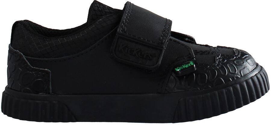 Kickers Lage Kinderen Zwarte Schoenen