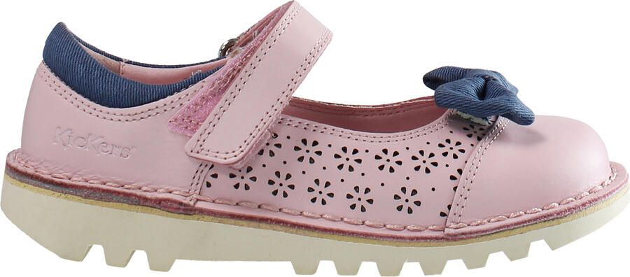 Kickers Strikje 2 Kinderen Roze Schoenen