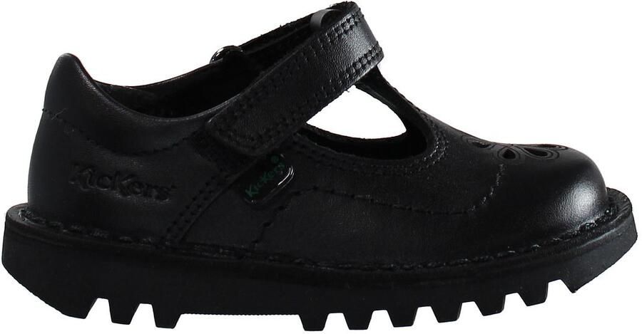 Kickers T-Bar Flutter kinderschoenen zwart