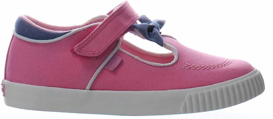 Kickers Tovni T-Bow Bumper Kinderen Roze Plimsolls