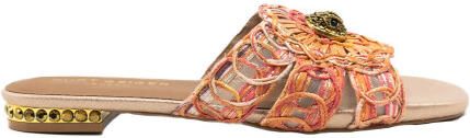 Kurt Geiger Chelsea woven flat sandaal